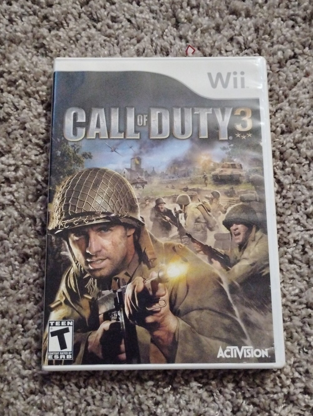 Call of Duty 3 (Nintendo Wii) - Complete in Box (CIB)